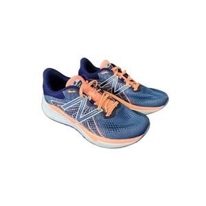 New Balance Running Shoes Women Fresh Foam Evare Trainer Blue Orange Size 7.5